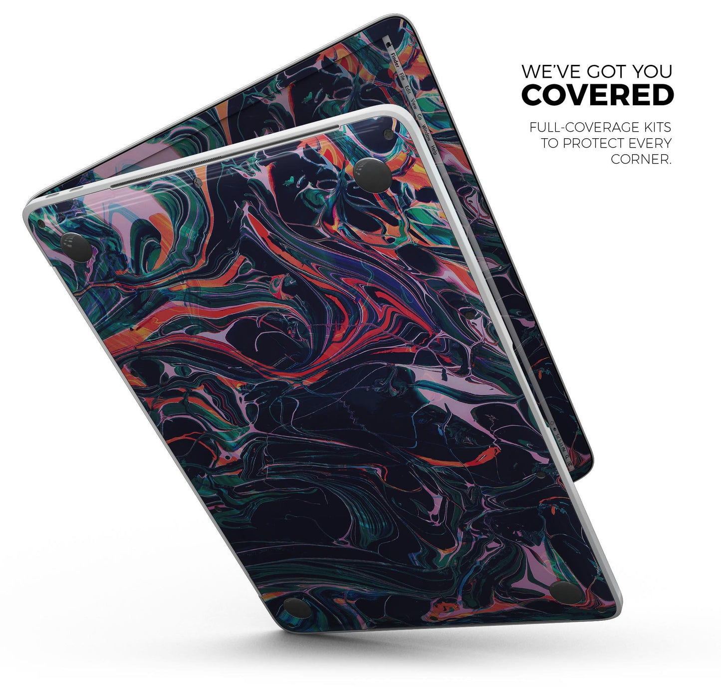 Liquid Abstract Paint Remix V30 - Skin Decal Wrap Kit Compatible with